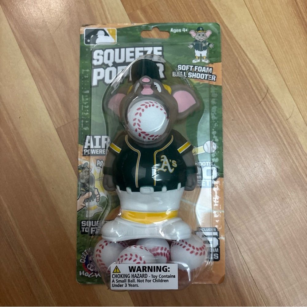 Oakland Athletics Squeeze Popper Toy